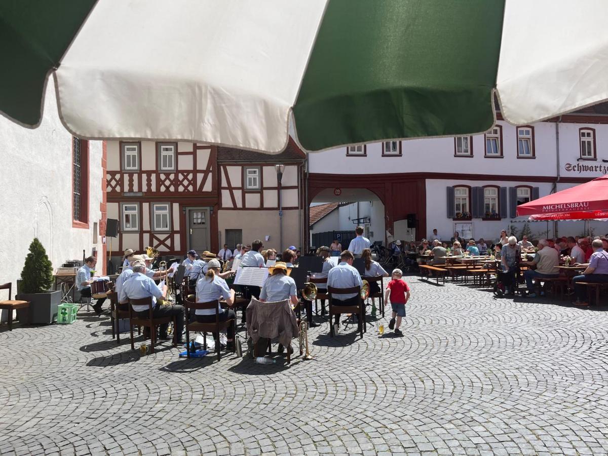 Hotel Schwartzer Loewe Babenhausen  Dış mekan fotoğraf