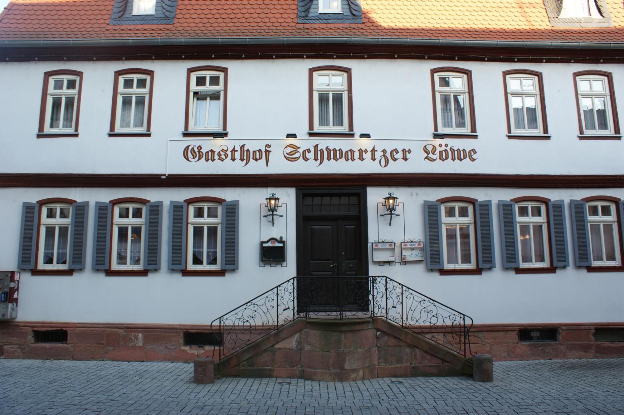 Hotel Schwartzer Loewe Babenhausen  Dış mekan fotoğraf