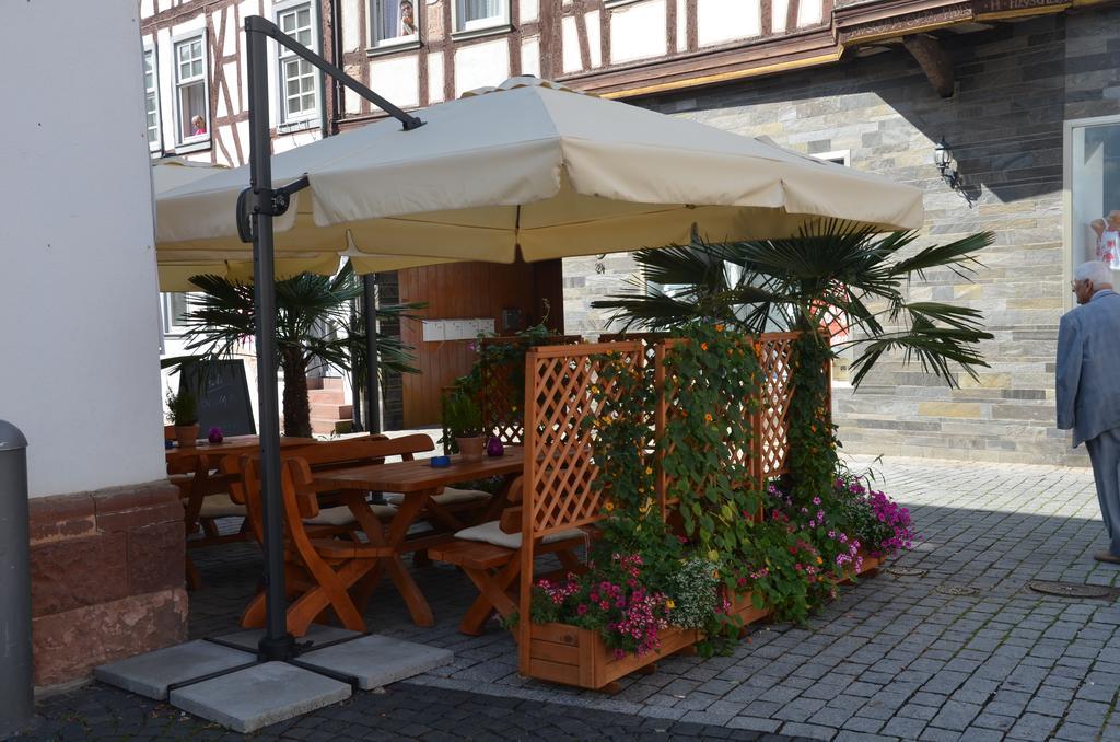 Hotel Schwartzer Loewe Babenhausen  Dış mekan fotoğraf